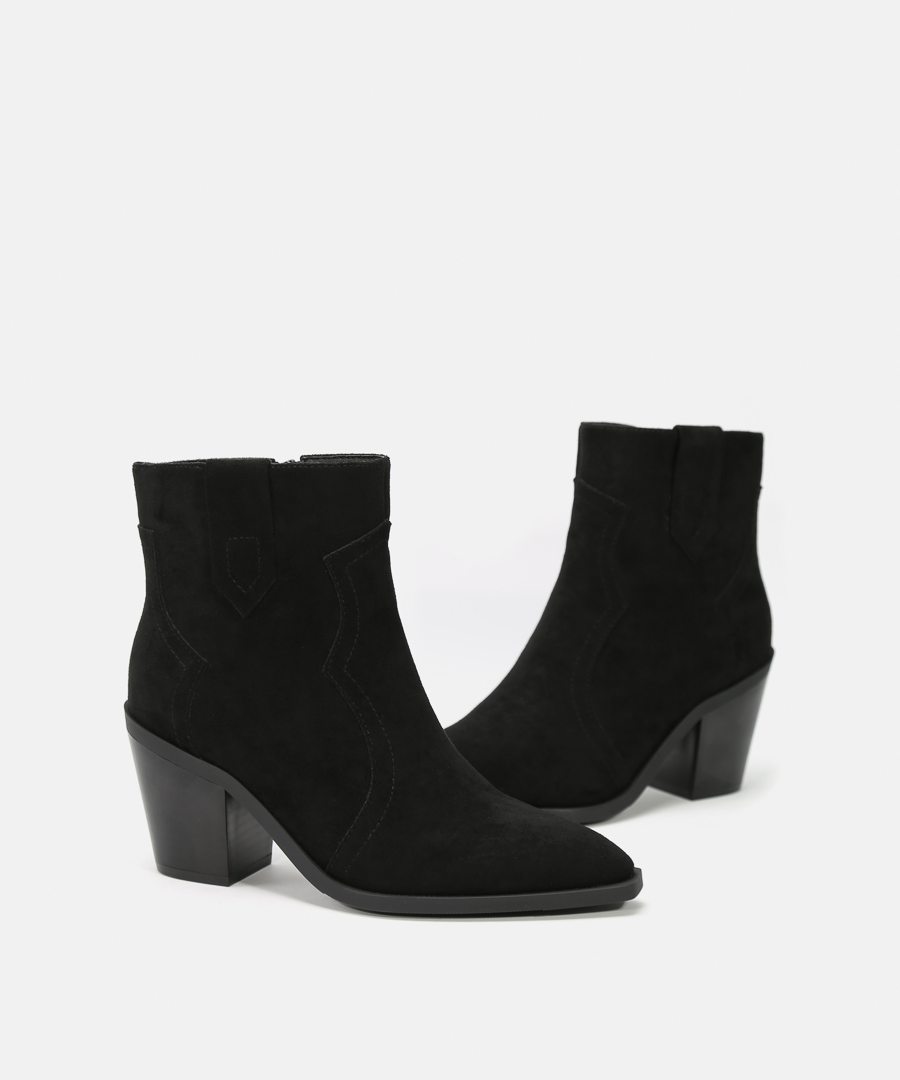 Botines cowboy  tacón image number null